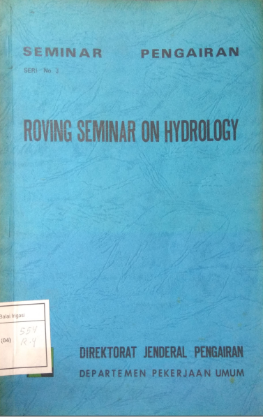 Roving Seminar On Hydrology