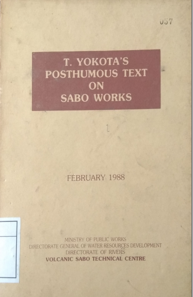 T. Yokota's Posthumous Text On Sabo Works Vol. 2