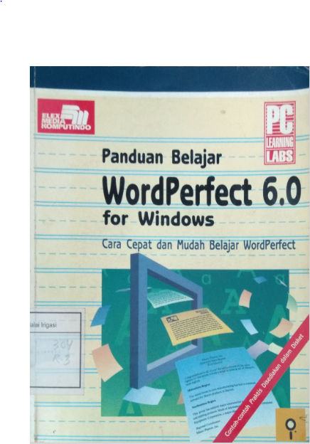 Panduan Belajar WordPerfect For Windows Cara Cepat Mudah Belajar WordPerfect