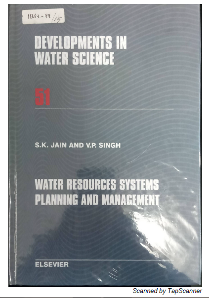 Developments In Water Science