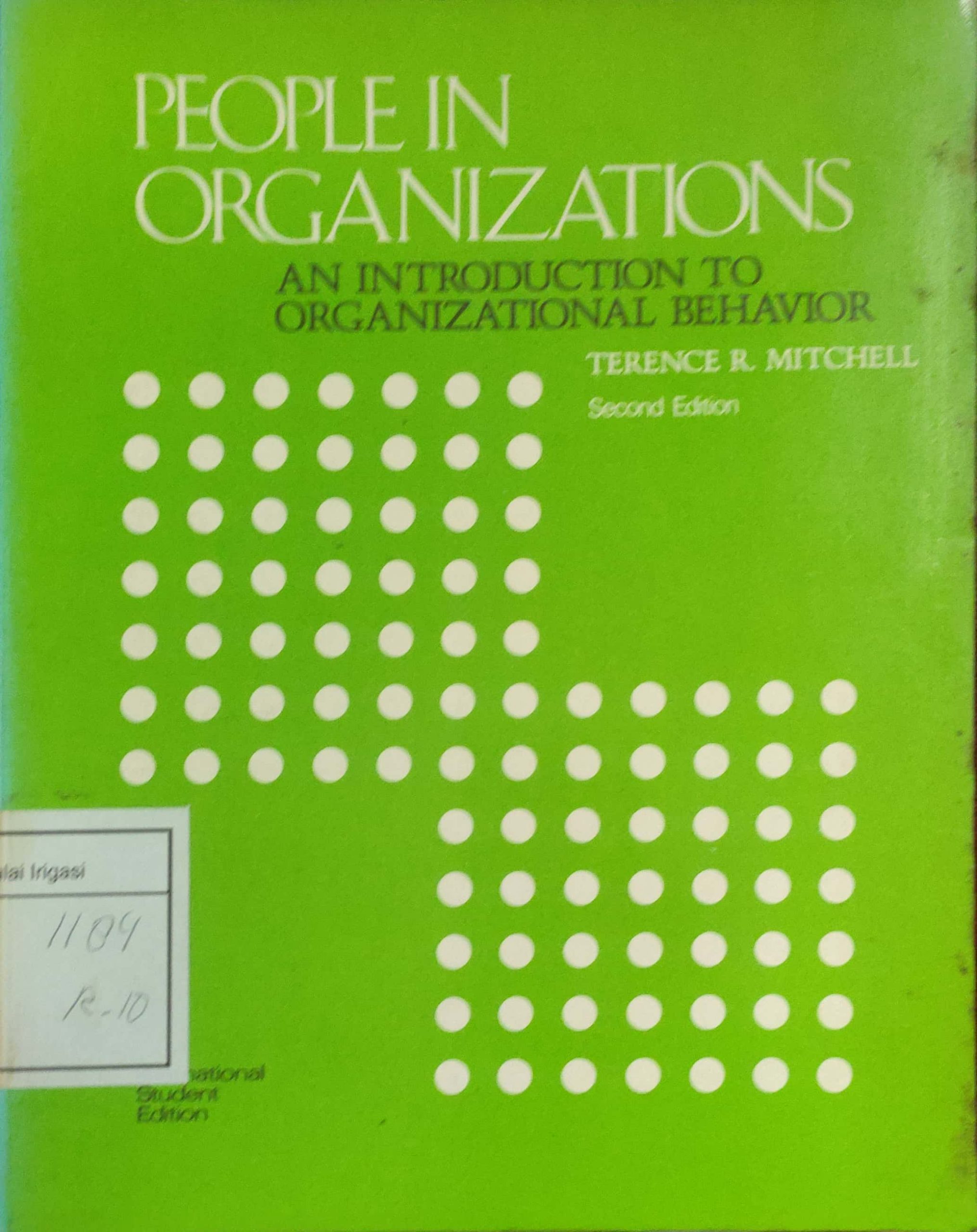People In An Introduction to Organizations