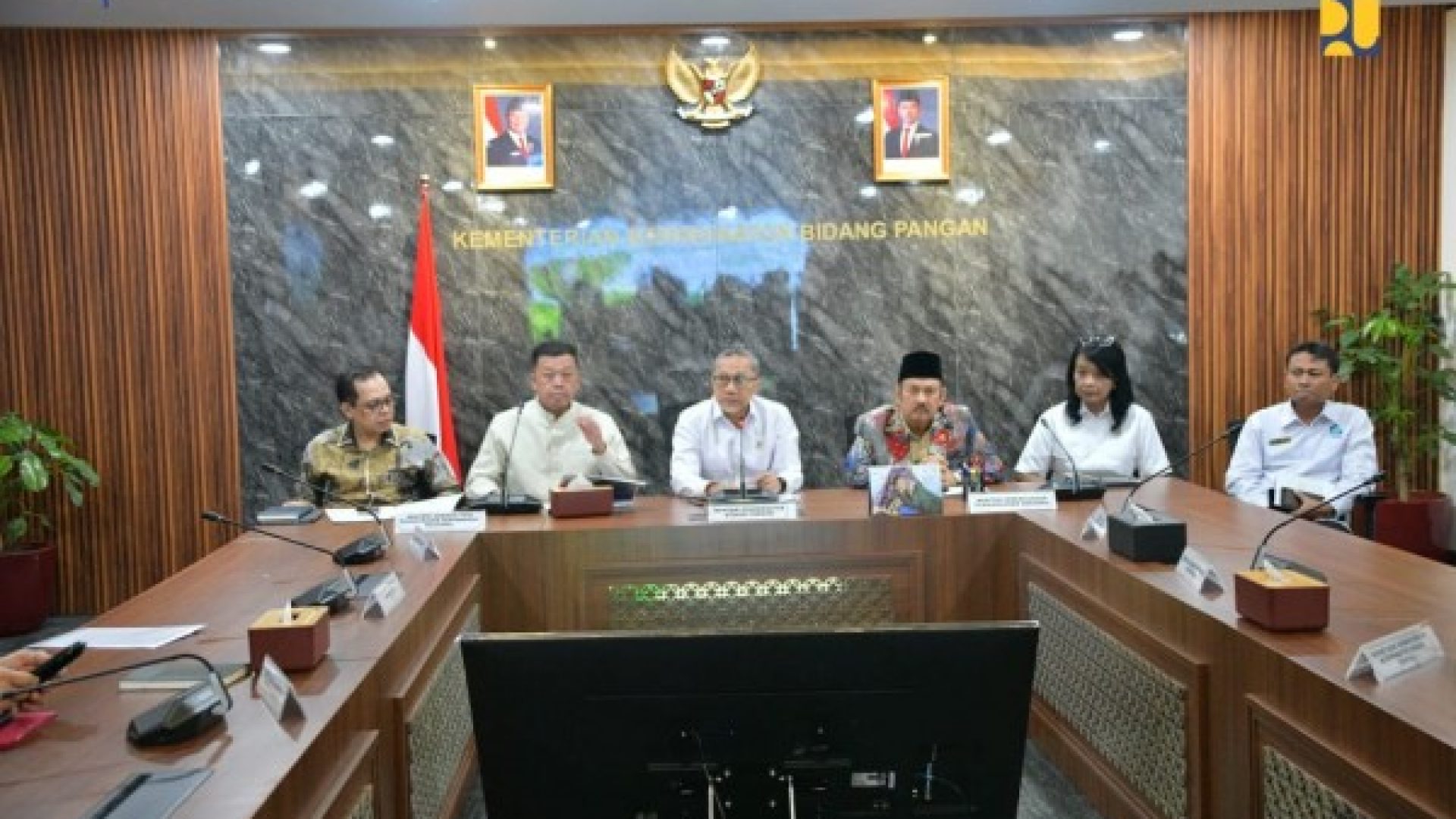 rakor dengan menko